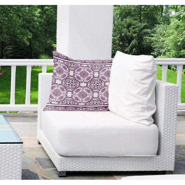 LASHA PLUM Indoor Outdoor Pillow By Kavka Designs Bed Bath